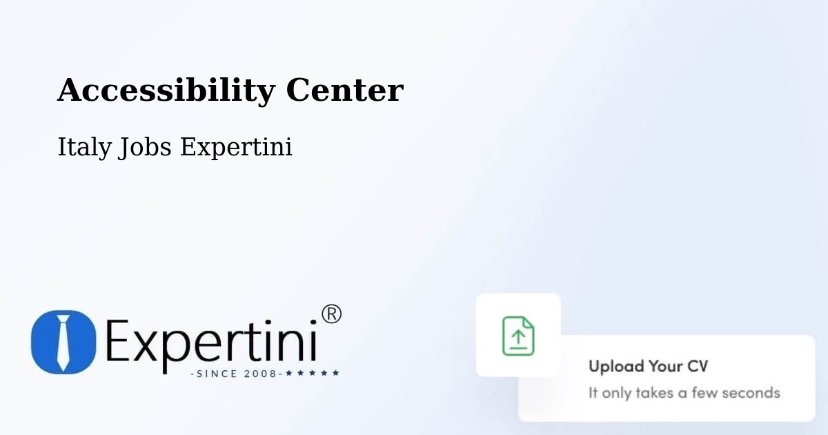 Accessibility Statement – Nogarole Rocca - Italy Jobs Expertini