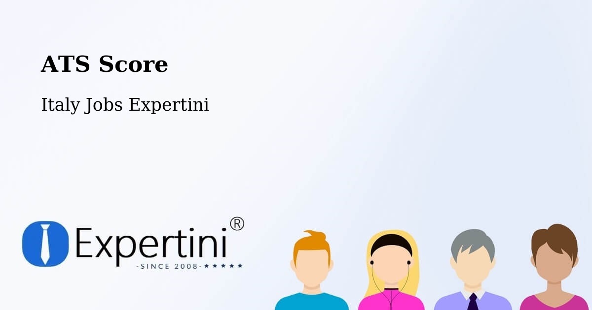 Resume ATS Score & Job Description Match Tool – Nogarole Rocca - Italy Jobs Expertini