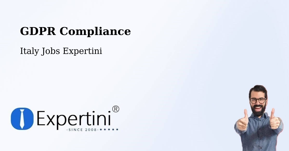 EU GDPR Compliance Statement – Nogarole Rocca - Italy Jobs Expertini
